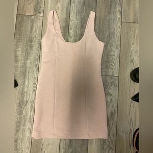 Never worn light pink mini dress.